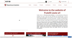 Desktop Screenshot of fratellilizzio.it